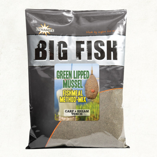 Захранка DB Big Fish - Green Lipped Mussel Method Mix