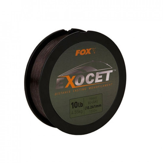 Корда Fox Exocet Mono Trans Khaki 1000м
