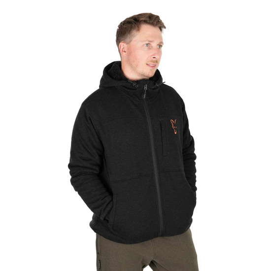 Яке Fox Collection Sherpa Jacket Black & Orange