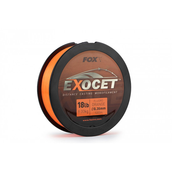 Шаранско влакно Fox Exocet Fluoro Orange Mono 1000м