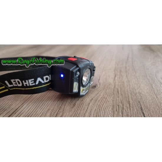 Челник със Сензор за движение 350 Лумена - Зарядна Батерив с USB 