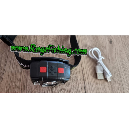 Челник със Сензор за движение 350 Лумена - Зарядна Батерив с USB 