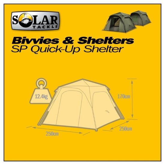 Шатра Solar SP BANKMASTER QUICK-UP SHELTER