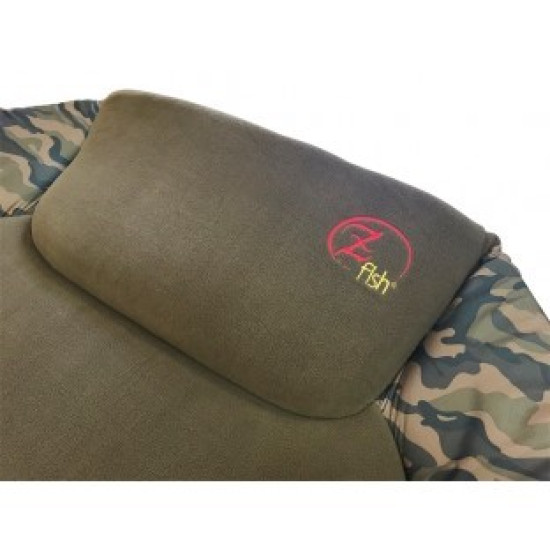 Комплект легло + спален чувал Zfish Shadow Camo Bedchair + Zfish Hoogan 5 Season Sleeping Bag